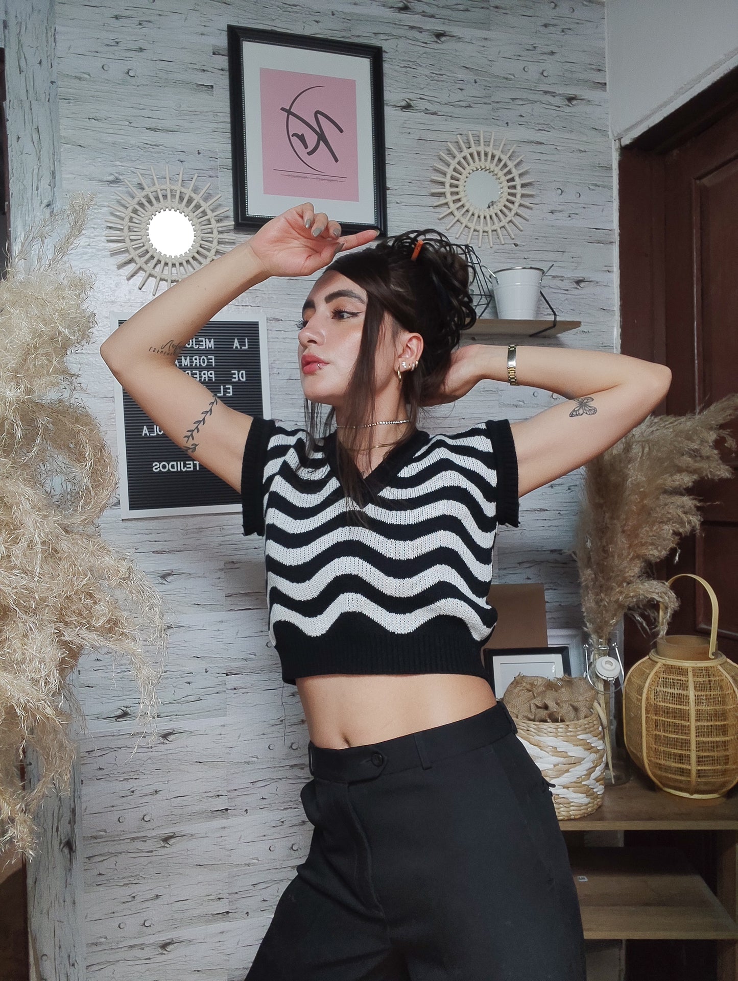 Chaleco Maica Crop