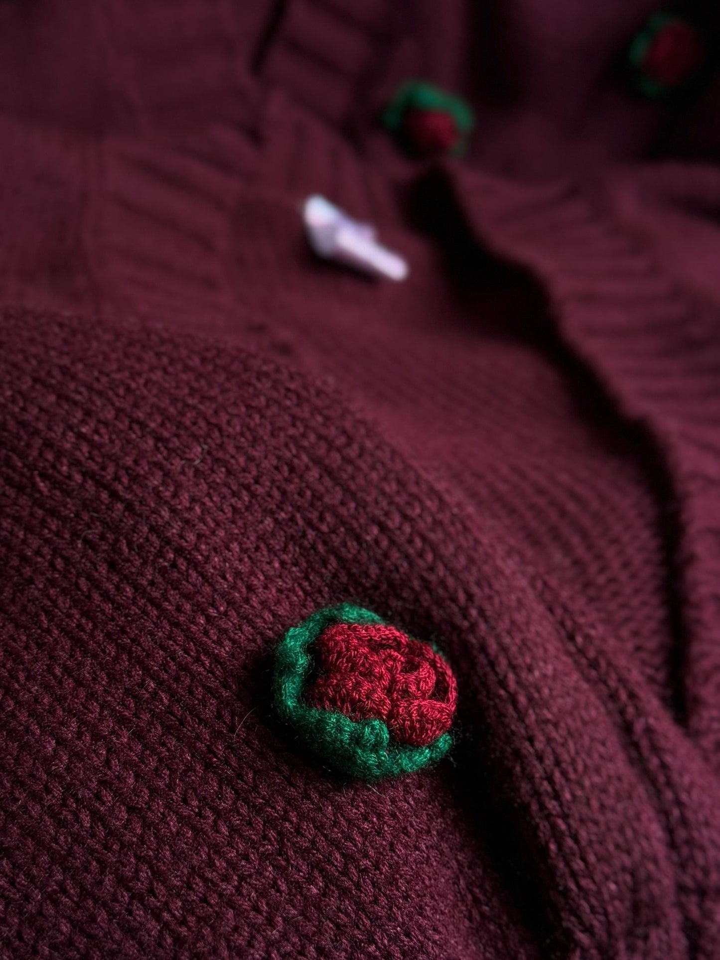 Cardigán Roses