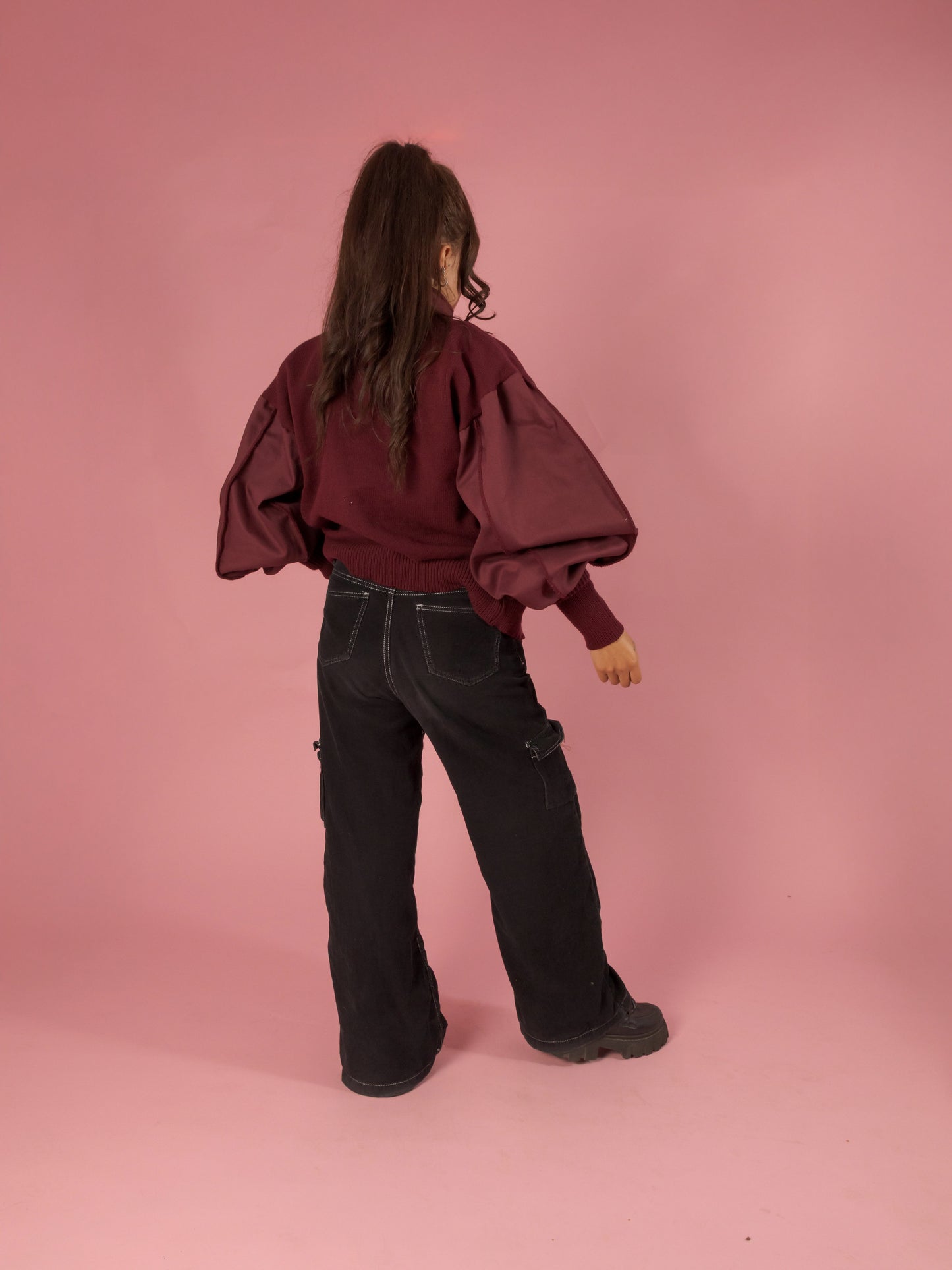 Chaqueta Bourgo cuello Alto (Dril)