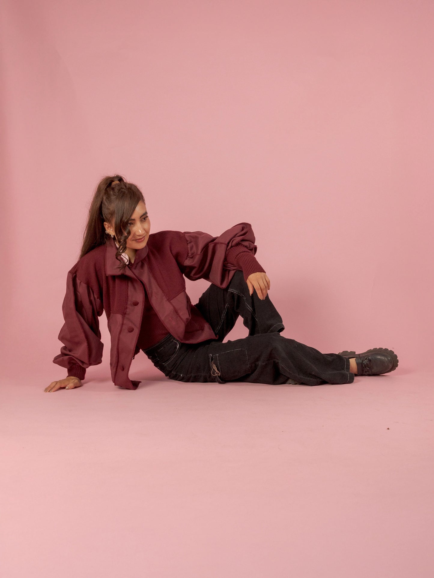 Chaqueta Bourgo cuello Alto (Dril)