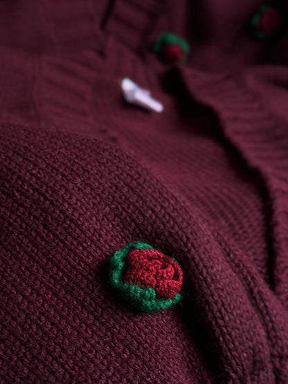 Cardigán Roses
